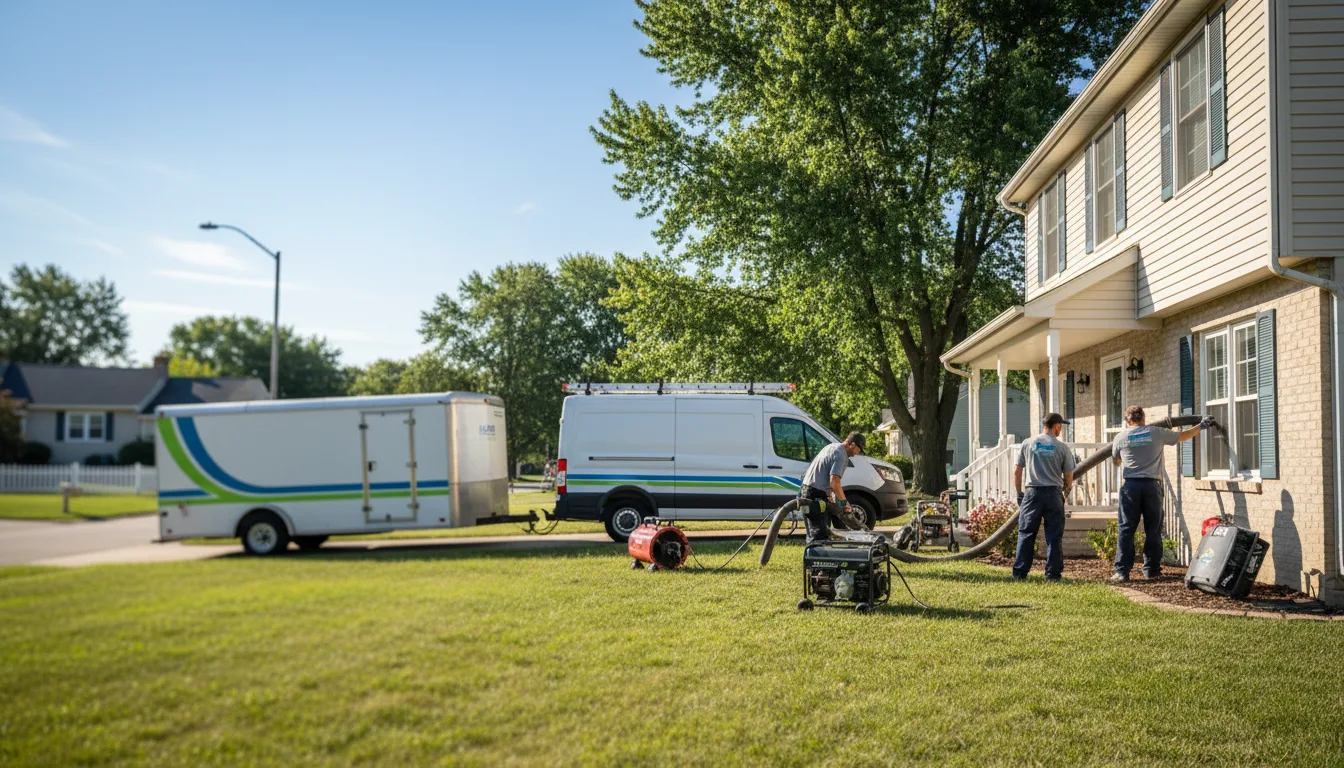 Flooded Basement Restoration And Cleanup With Repair in Stanton, NE near me